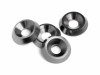 HPI 3X9X2mm Gunmetal Cone Washers for E10 Models, 88008