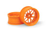 HPI Tech 7 9mm Wheel Orange (2pcs), 120251