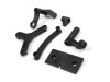 BlackZon Steering Assembly & Servo Mount Set for 1/12 Smyter Vehicles, 540125, BZN540125