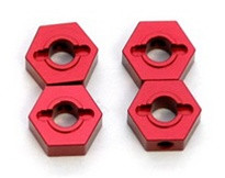 12mm To 14mm HEX Adapter Sleeves (Set Of 4) For 1:10 RC Cars – Traxxas & More – Made In USA