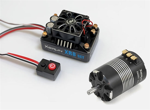 Hobbywing XR8 SCT Pro ESC Combo with Xerun 3652SD 6100kv Motor