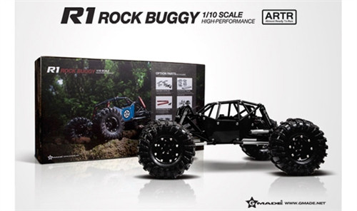 Gmade R1 ARTR Rock Crawler Buggy - Black, 51004