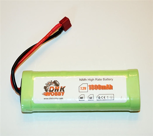 DHK 7.2V 1800mAh NiMh Battery with T-Connector (H134)