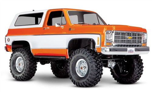 Traxxas TRX-4 Chevrolet K5 Blazer 各色取り扱い Traxxas TRX-4 Chevrolet K5 Blazer 4WD - Orange (82076-4)