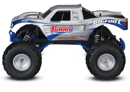 Traxxas BIGFOOT 1/10 Monster Truck RTR Silver Summit Model