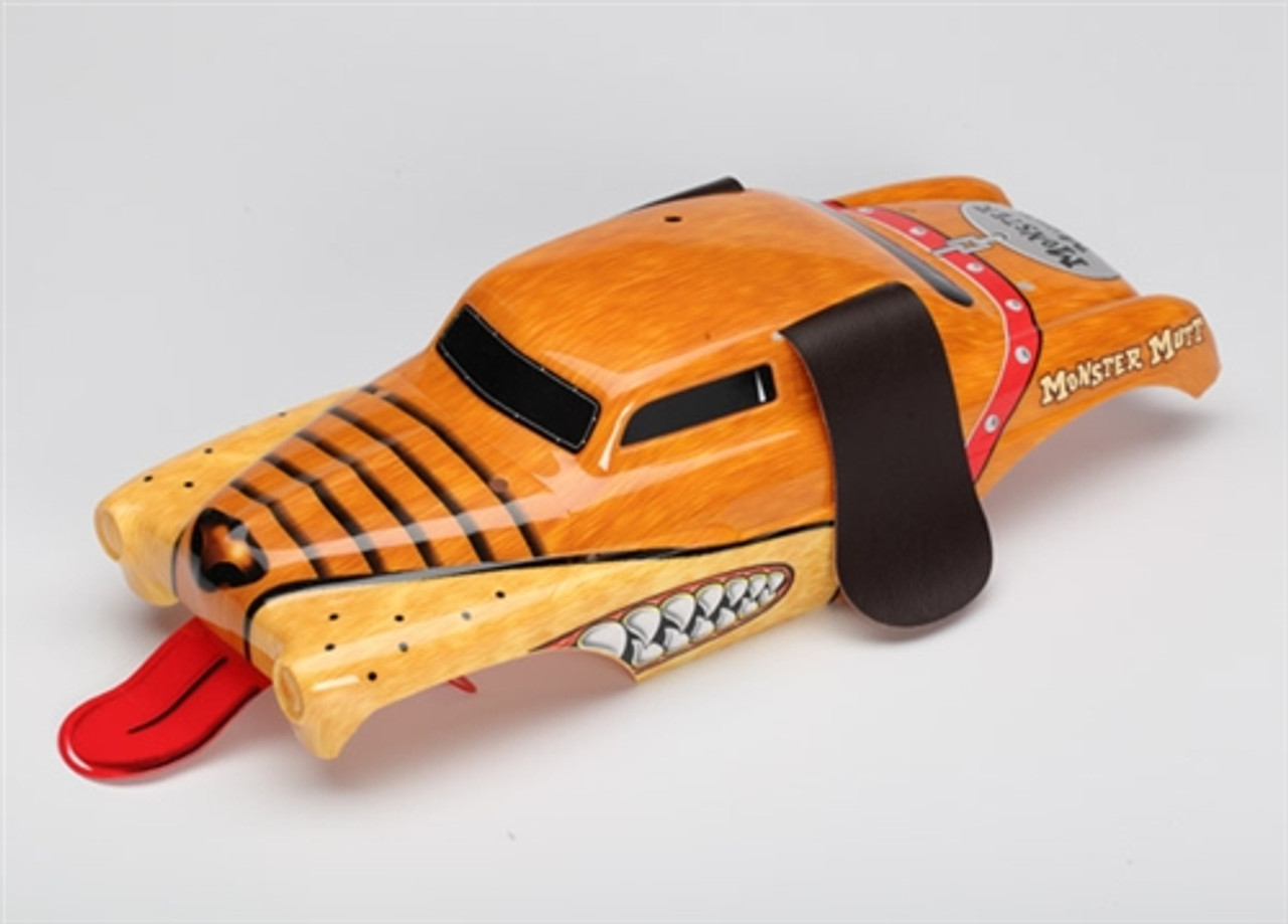 Traxxas monster hot sale mutt body