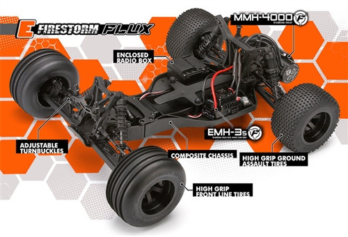 HPI Racing E-Firestorm Flux 10T, 