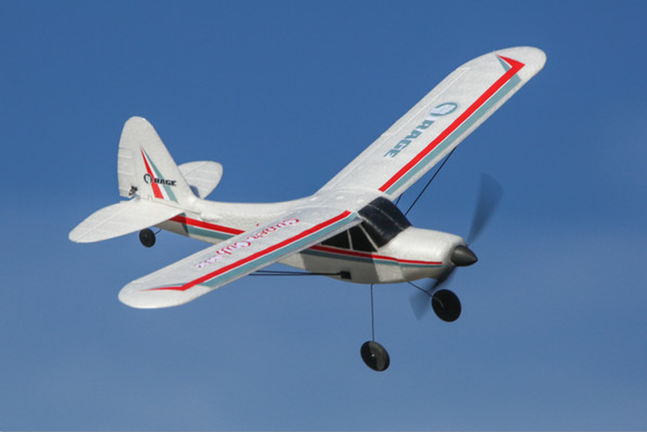 Rage RC A1110 Super Cub MX Micro EP 3-channel RTF Airplane RGRA1110 for sale online 