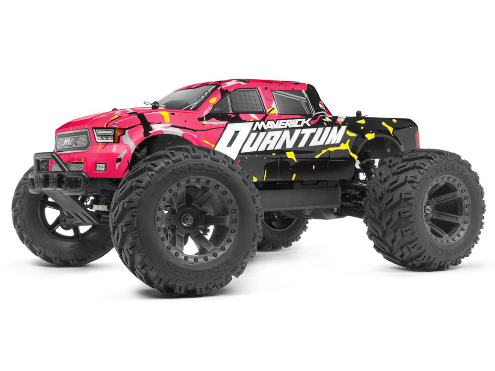 Maverick Quantum MT 1/10 4WD Monster Truck RTR - Pink, 