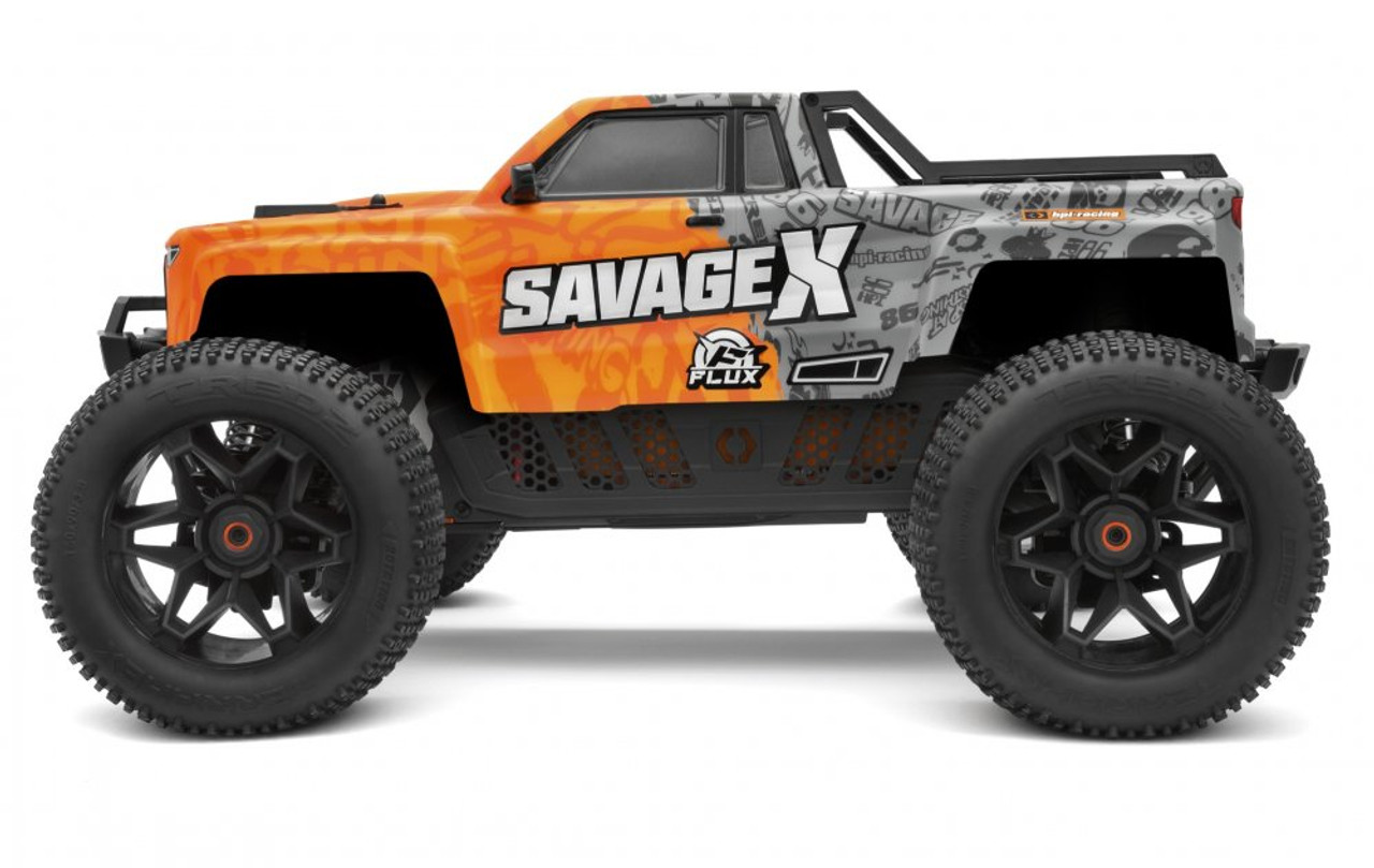 HPI Racing Savage X FLUX V2 GT-6 RTR 1/8 Monster Truck, 