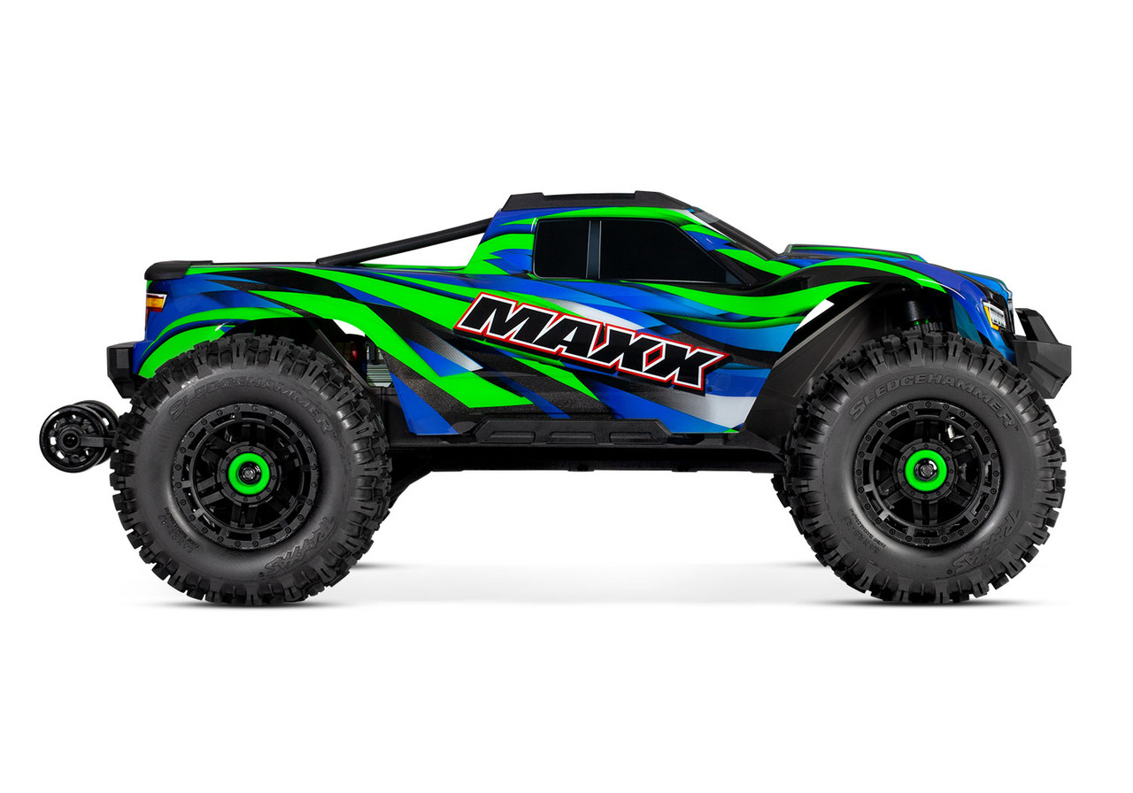 Traxxas Green Maxx 4S RTR 4x4 Monster Truck with WideMaxx (89086-4)