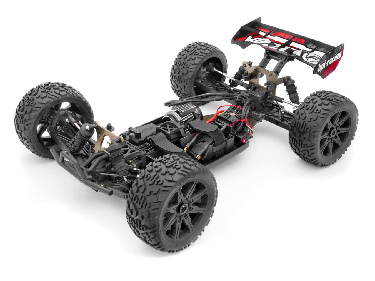 HPI Racing Vorza FLUX Brushless 1/8 4WD Truggy RTR - Red, 