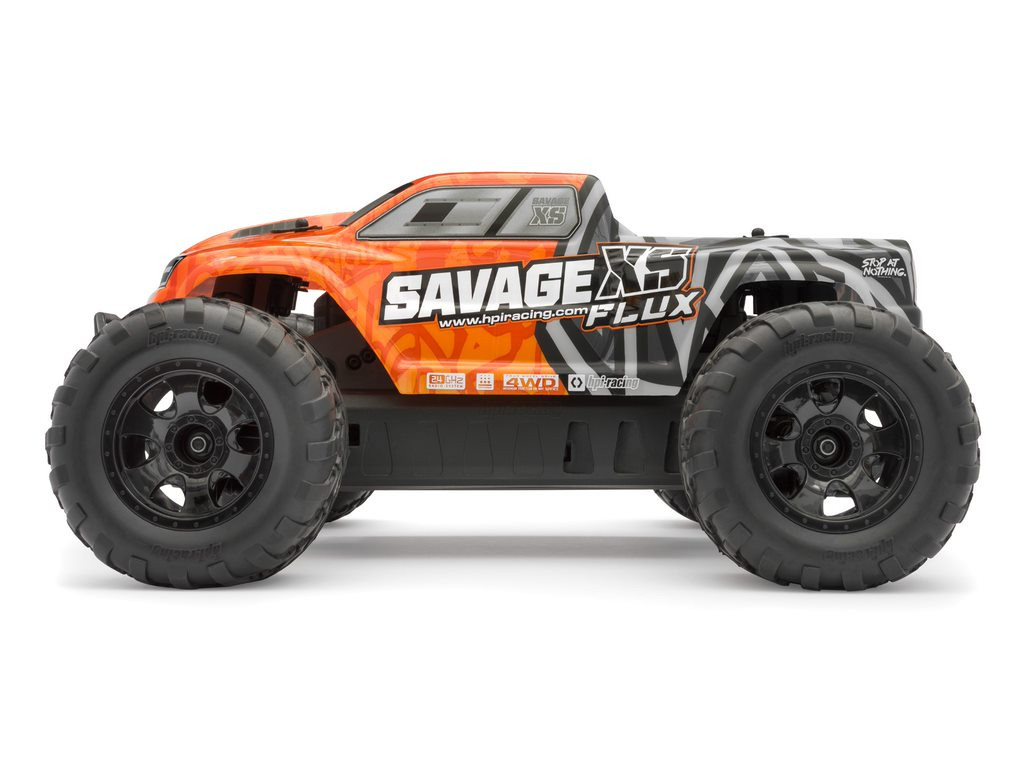 HPI Savage XS Flux GT2-XS RTR 4WD Mini Monster Truck, 