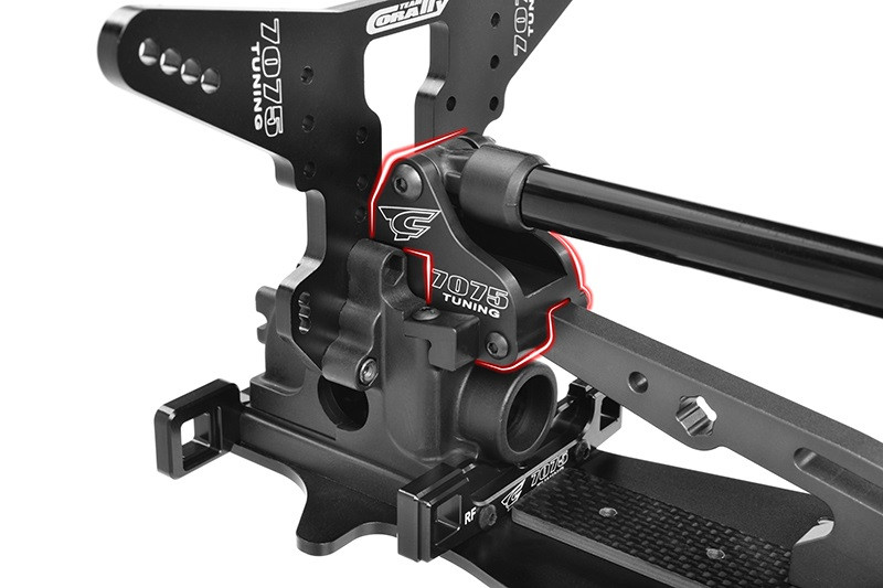 Team Corally 7075 T6 Aluminum Rear Shock Tower Stiffener for the Xtreme