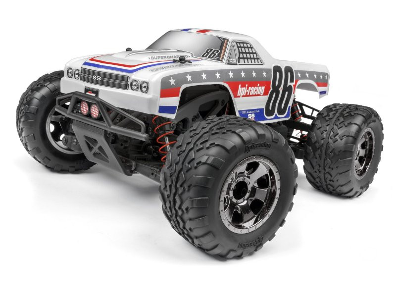 HPI Painted Chevrolet El Camino SS Body for Savage XS Flux Models