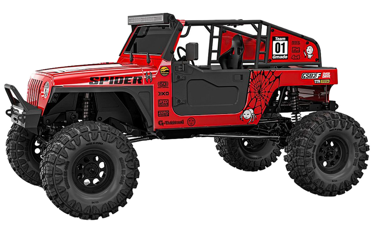 Gmade 1/10 GS02F Spider Portal TS Assembly Kit, 57014