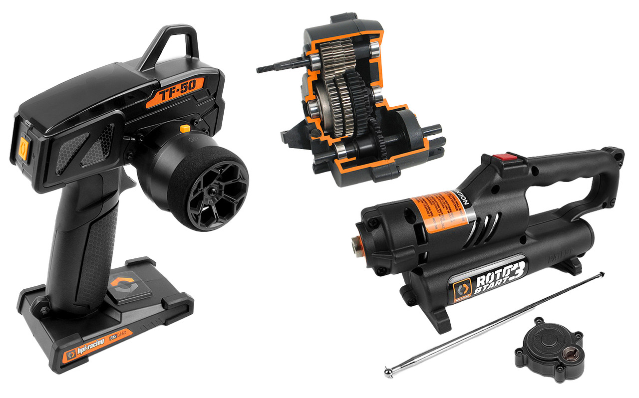 HPI Savage XL 5.9 GTXL-6 RTR 1/8 Nitro Monster Truck 4WD, 