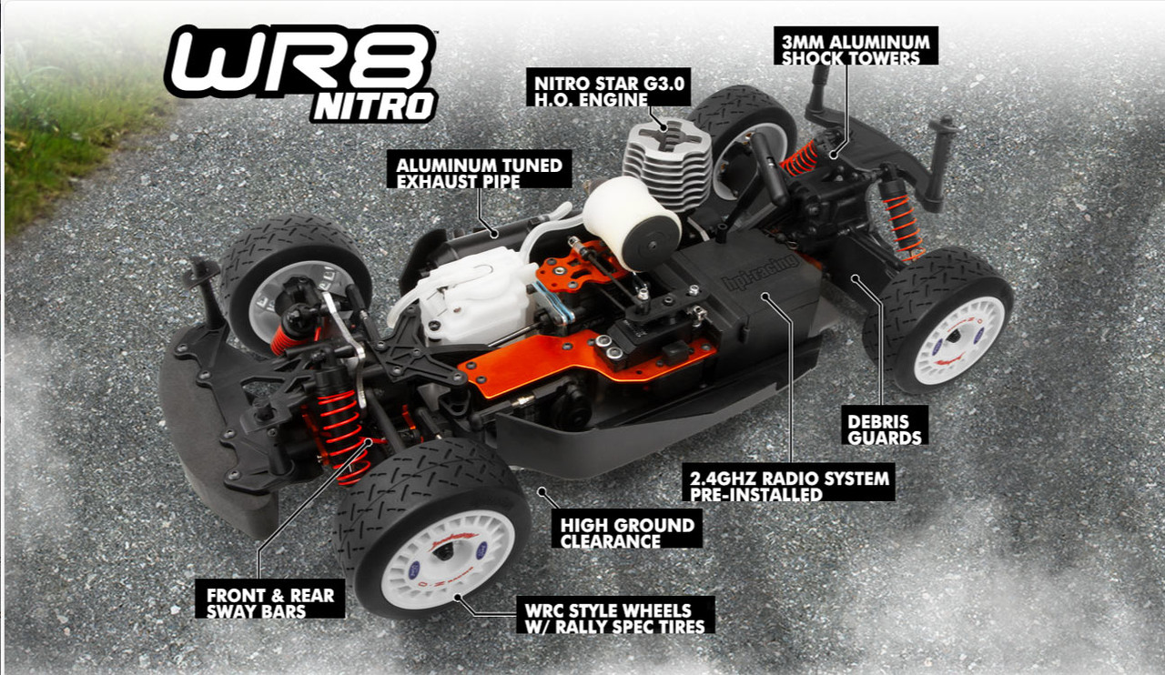 KuroAki様 HPI WR8 3.0 Nitro 1996 Ford Escort RS Cosworth 1/8 RTR 4WD Rally