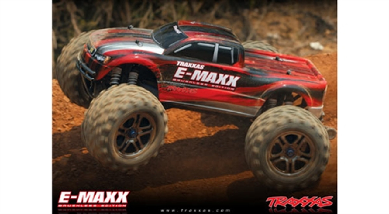 トラクサス イーマックス Traxxas E-maxx Traxxas E-Maxx Brushless 4WD RTR RC Truck with TSM