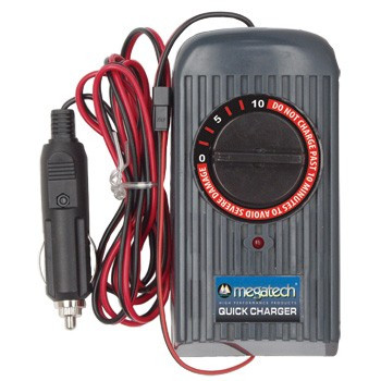 Megatech 12V DC 10 Minute Quick Charger (38040)