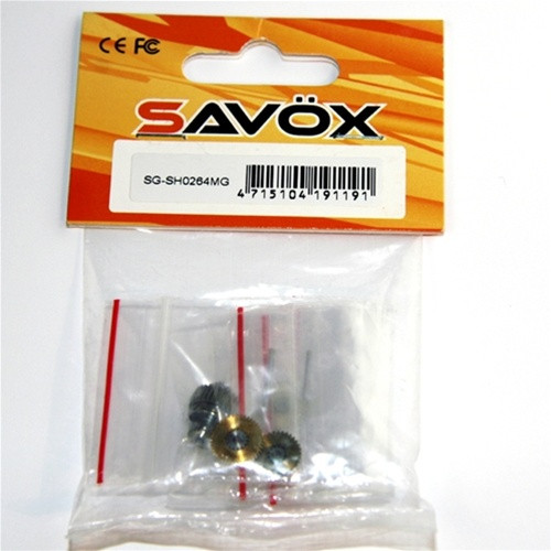 Savox SGSH0264MG Gear Set with Bearings for SH0264MG, SAVSGSH0264MG