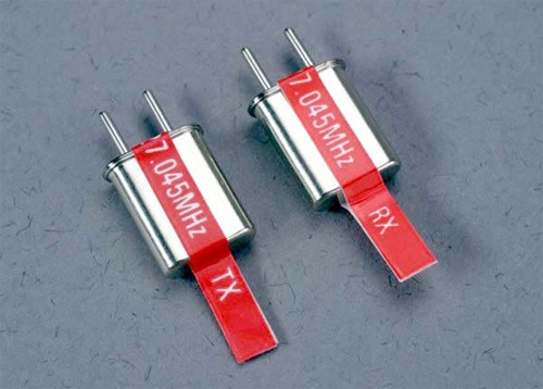 Traxxas Crystal Set Channel 2 Red 27.045 Mhz, 2032