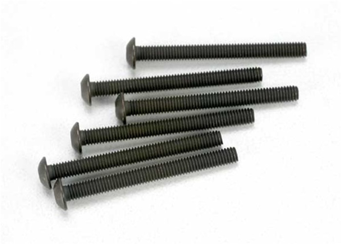 Traxxas Button-Head Machine Screws, 3x30mm, 2582