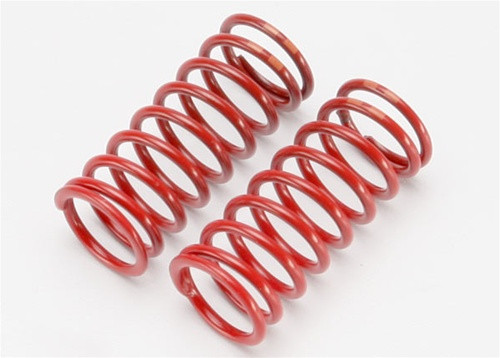 Traxxas Red GTR Shock Spring Long (5.4 rate double orange stripe), 5649, TRA5649