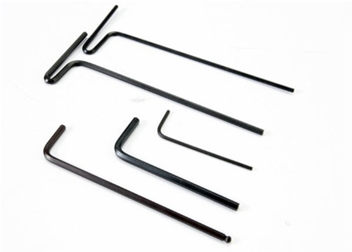 Traxxas Hex Wrenches; 1.5mm, 2mm, 2.5mm, 3mm, 2.5 ball, 5476X