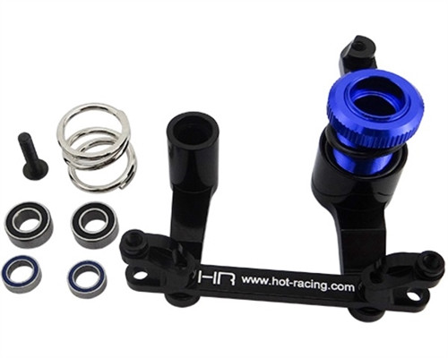 Hot Racing Aluminum Bearing Saver Steering Kit for E-Maxx/T-Maxx, HRATM3348X