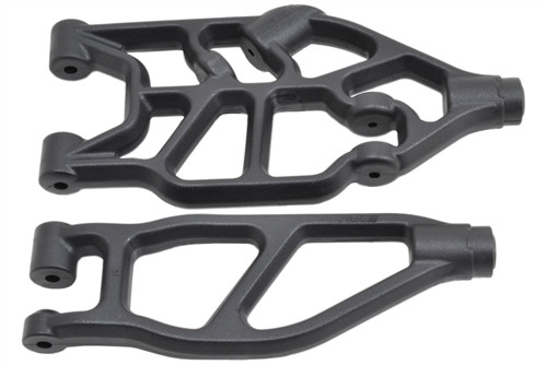 RPM Front Right Upper and Lower A-Arms for ARRMA Kraton 8S and Outcast 8S Models - Black, 81562, RPM81562