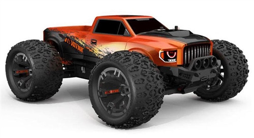 Team Redcat TR-MT10E 1/10 Scale Brushless Monster Truck in Orange