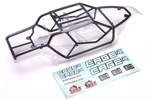 DHK Clear Body for the Cage-R Buggy, 8142-002, DHK8142-002