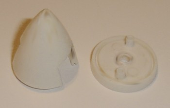 Megatech Airstrike Spinner Cone and Backplate Set