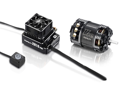 Hobbywing XeRun XR10 PRO G2 ESC Combo w/V10 G3 8.5T Sensored Brushless Motor, 38020284