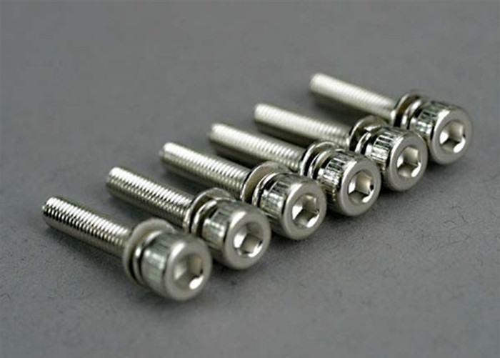 Traxxas Caphead Machine Screws 3x15mm, 5142