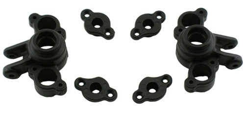 RPM Axle Carriers for Traxxas 1/16th E-Revo/Slash/Rally - Black, 73162, RPM73162