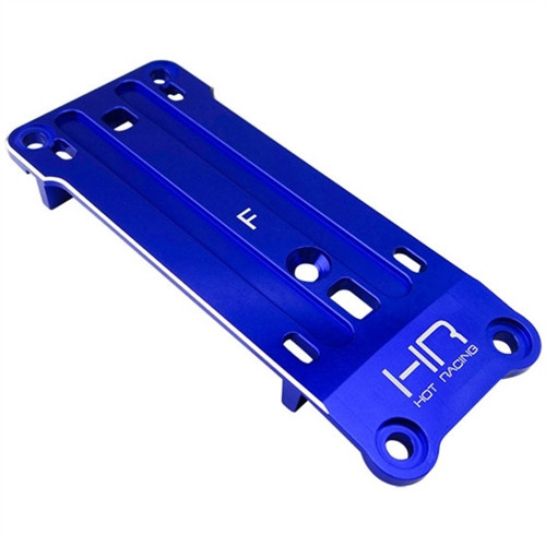 Hot Racing Aluminum Front Tie Bar Pin Mount for Traxxas X-Maxx, HRAXMX08M06