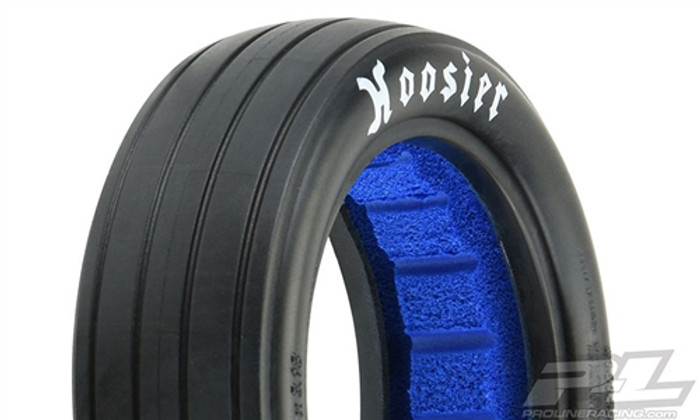 Pro-Line Hoosier Drag 2.2" 2WD MC (Clay) Drag Racing Front Tires for Buggy Wheels, 10158-17