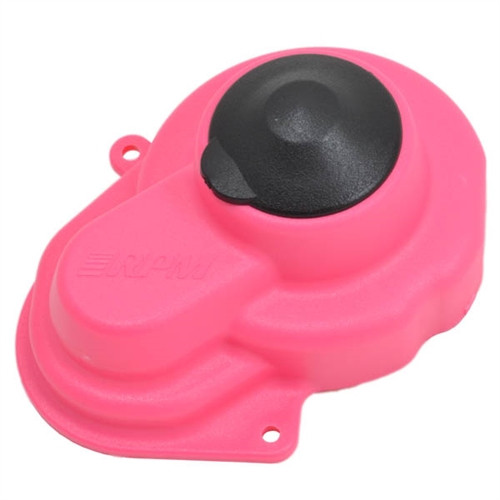 RPM Sealed Gear Cover for Traxxas Electric Rustler/Stampede/Bandit/Slash 2WD - Pink, 80527, RPM80527