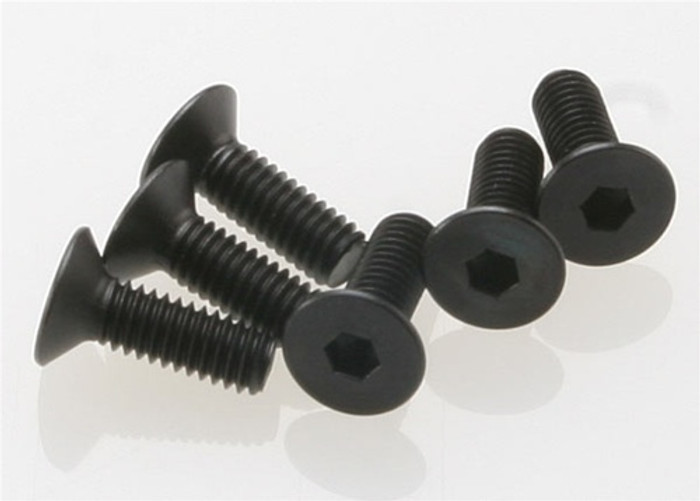 Traxxas 4x12mm Countersunk Machine Hex Screws, 2542