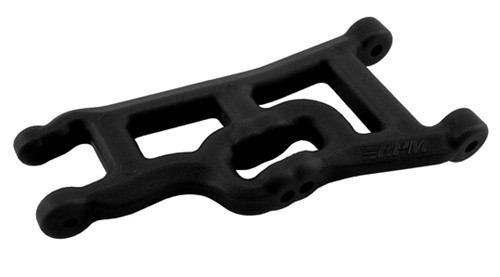 RPM Front A-Arms for Traxxas Electric Rustler/Electric Stampede/Slash 2WD - Black, 80242, RPM80242