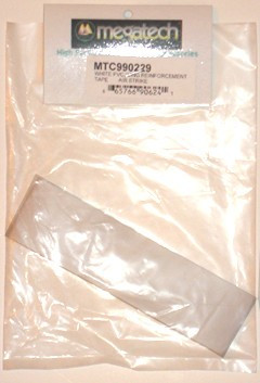 Megatech Airstrike White PVC Wing Reinforcement Tape