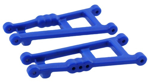 RPM Rear A-Arms for Traxxas Electric Stampede 2WD and Rustler - Blue, 80185, RPM80185