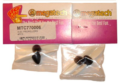 Megatech X-EC Diversion/Firefly Propeller 4-Pack