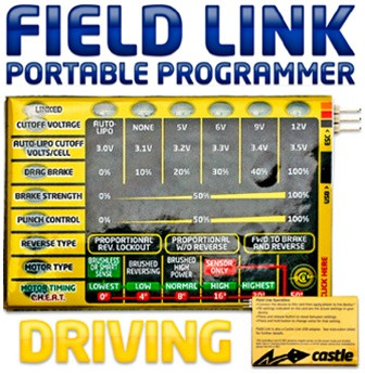 Castle Creations FIELD LINK Portable Programming Kit - Driving