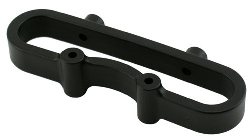 RPM Front Bumper Mount for Traxxas Revo - Black, 80802, RPM80802
