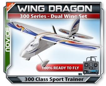 ParkFlyers R/C Wing Dragon 300 RTF Trainer