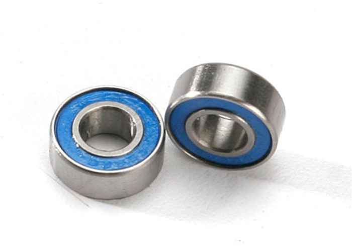 Traxxas Ball Bearings Blue Rubber Sealed 6x13x5mm, 5180