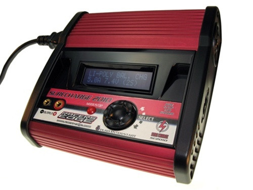 Racers Edge SureCharge 2010 Pro AC/DC Multi-Charger w/Case, SC2010